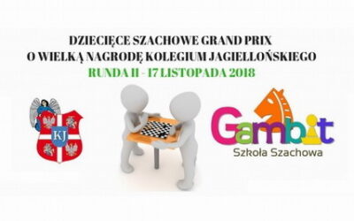 Dziecięce Szachowe Grand Prix o wielką nagrodę Kolegium Jagiellońskiego