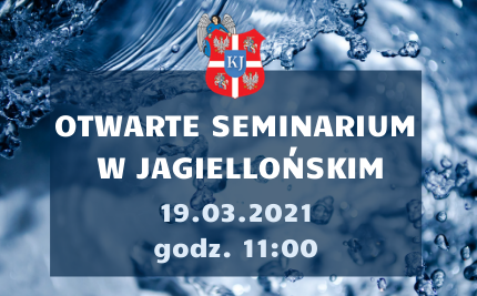 Otwarte Seminarium 19.03 – transmisja on-line