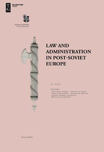 Law and Administration in Post-Soviet Europe