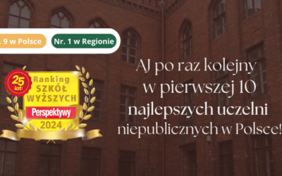 AJ wśród 10 najlepszych uczelni w Polsce!