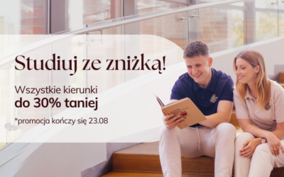 Studiuj taniej! Promocja na studia kończy się 23.08.