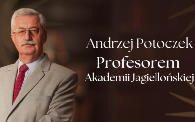 Andrzej Potoczek otrzymał stopień doktora habilitowanego w Akademii Jagiellońskiej.